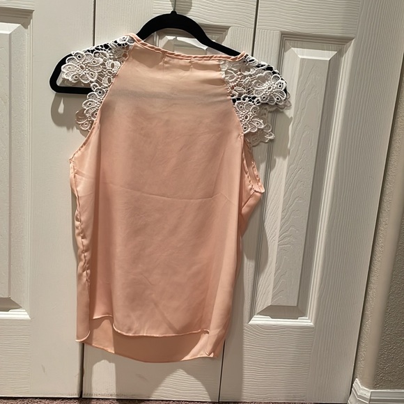 Light pink soft sheer shirt - Picture 2 of 3